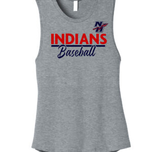 New Hope Indians Grey Muscle Tank