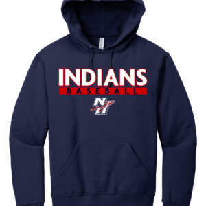 New Hope Indians Baseball Navy Hoodie